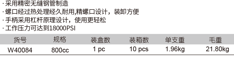 800cc 黃油槍(圖1)